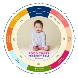 Baby Feeding Schedule and Food Chart for the First Year