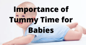 Importance of Tummy Time for Babies