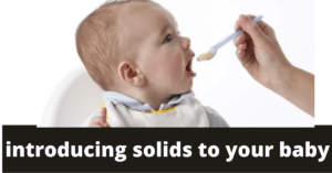 introducing solids to your baby